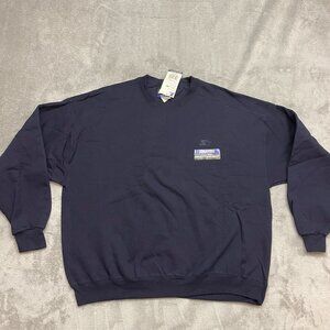 Vintage Starter Pro80 HeavyWeight Crewneck Sweatshirt XL Navy Blue Deadstock